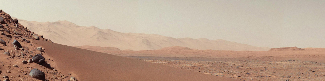 Mars landscape
